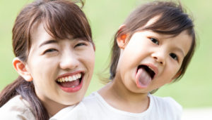 おとぼける親子